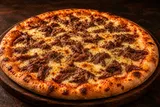 Pizza de carne de sol do Ki-Sabor